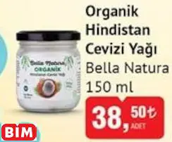 BELLA NATURA ORGANİK  HİNDİSTAN  CEVİZİ YAĞI